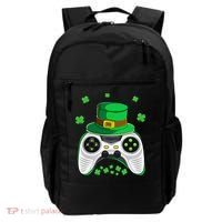 Video Game Controller Irish Gamer St Patricks Day Backpack thumb 0