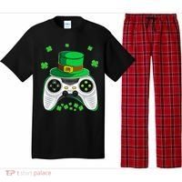 Video Game Controller Irish Gamer St Patricks Day Pajama Set thumb 0