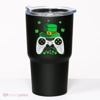 Video Game Controller Irish Gamer St Patricks Day Tumbler thumb 0