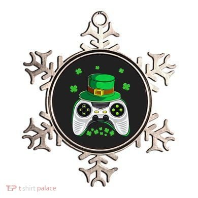 Video Game Controller Irish Gamer St Patricks Day Ornament