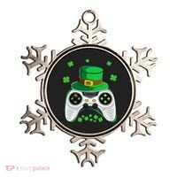 Video Game Controller Irish Gamer St Patricks Day Ornament thumb 0
