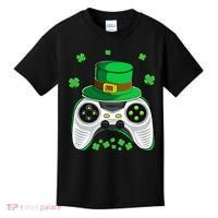 Video Game Controller Irish Gamer St Patricks Day Kids T-Shirt thumb 0