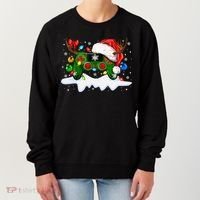 Video Game Controller Christmas Santa Hat Gamer Women's Sweatshirt thumb 0