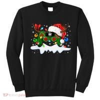 Video Game Controller Christmas Santa Hat Gamer Sweatshirt thumb 0