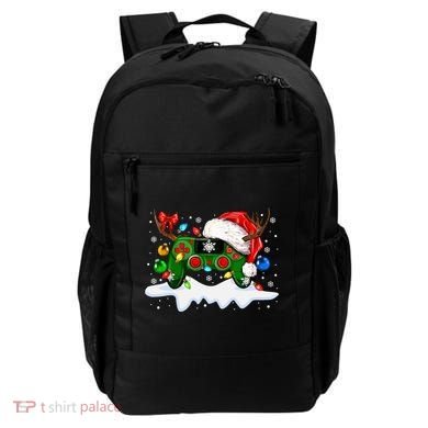 Video Game Controller Christmas Santa Hat Gamer Backpack