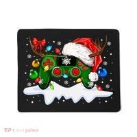 Video Game Controller Christmas Santa Hat Gamer Mousepad thumb 0