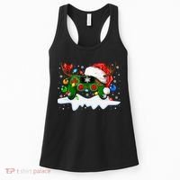 Video Game Controller Christmas Santa Hat Gamer Women's Tank Top thumb 0