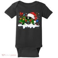 Video Game Controller Christmas Santa Hat Gamer Baby Bodysuit thumb 0