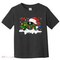 Video Game Controller Christmas Santa Hat Gamer Toddler T-Shirt thumb 0
