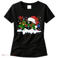 Video Game Controller Christmas Santa Hat Gamer Women's T-Shirt thumb 0