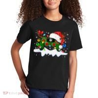 Video Game Controller Christmas Santa Hat Gamer Kids T-Shirt thumb 2
