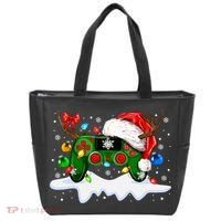 Video Game Controller Christmas Santa Hat Gamer Tote Bag thumb 0