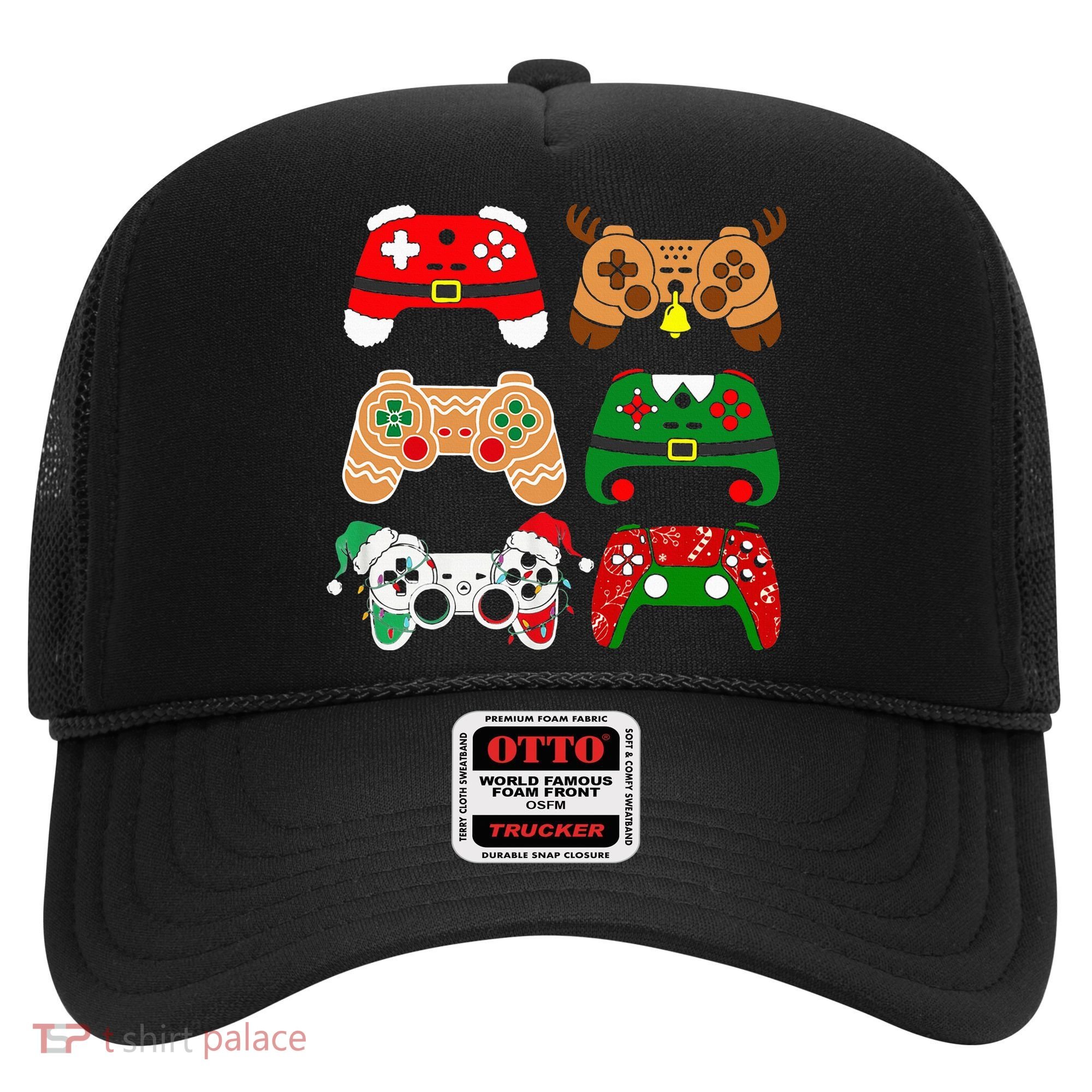 Video Game Controller Christmas Santa Hat Gamer Hat