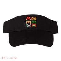 Video Game Controller Christmas Santa Hat Gamer Visor thumb 0