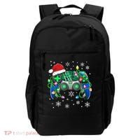 Video Game Controller Christmas Santa Hat Gamer Backpack thumb 0