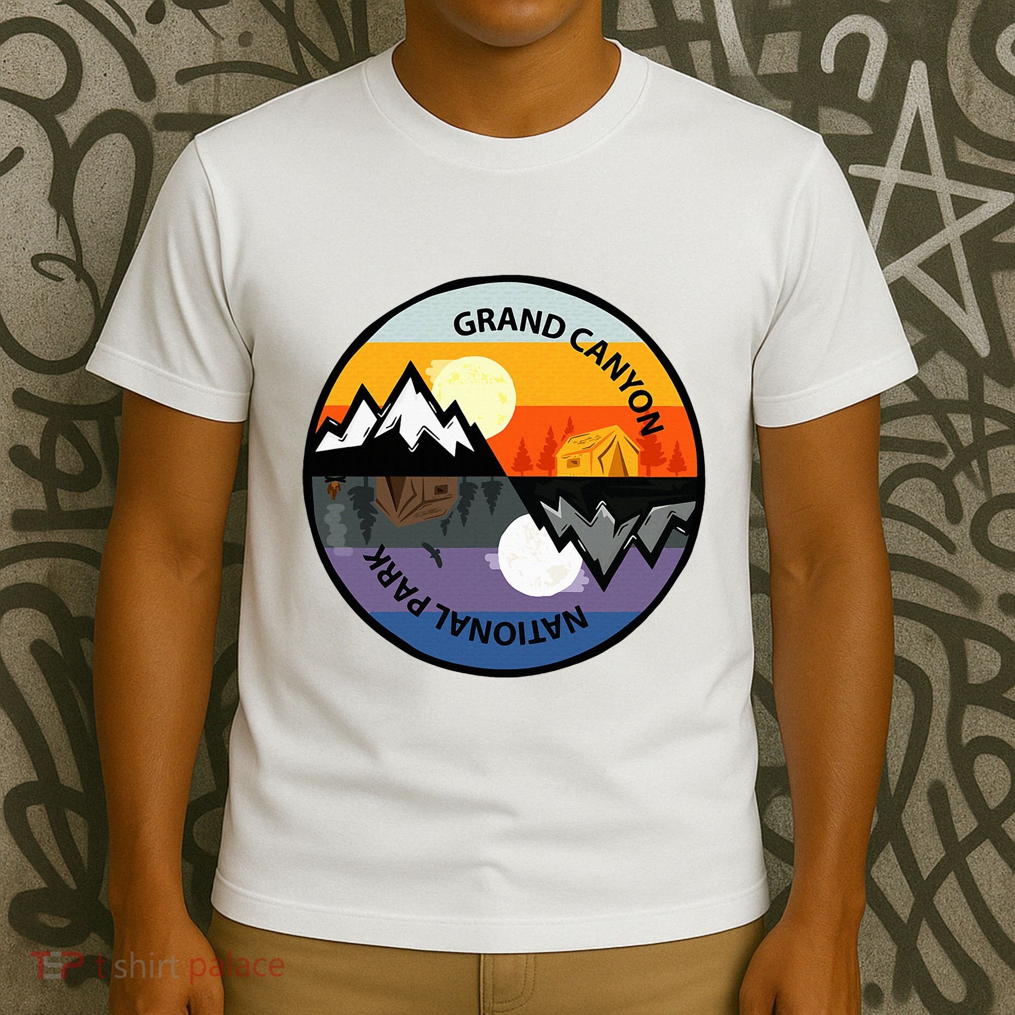Vintage Grand Canyon National Park Retro Souvenir T-Shirt