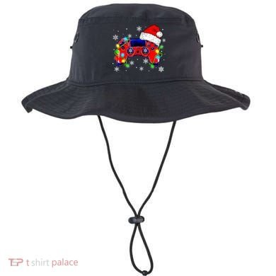 Video Game Controller Christmas Santa Hat Gamer Cute Gift Bucket Hat