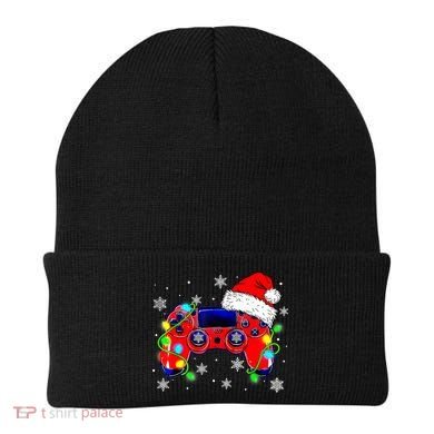 Video Game Controller Christmas Santa Hat Gamer Cute Gift Beanie