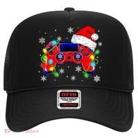Video Game Controller Christmas Santa Hat Gamer Cute Gift Hat thumb 0