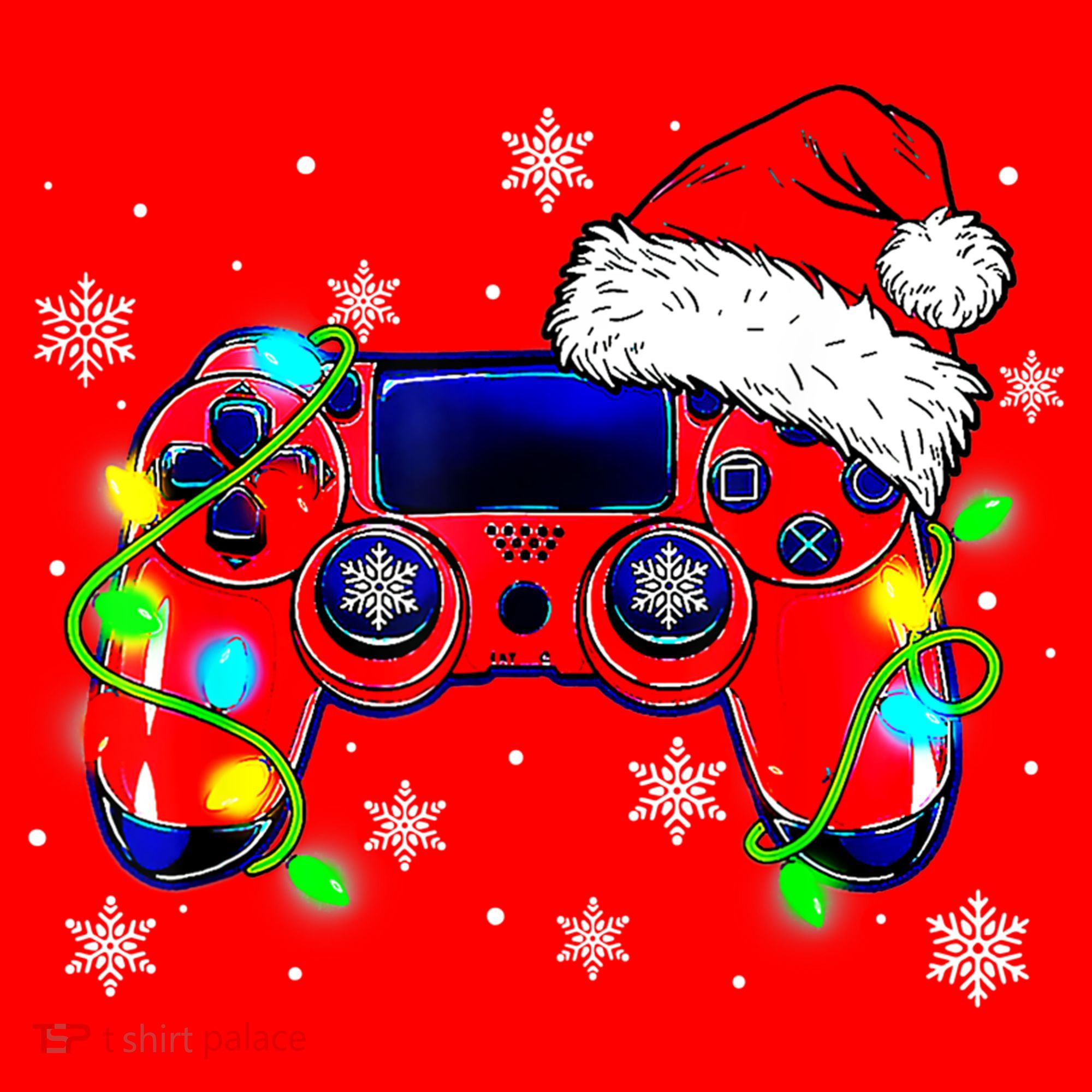 Video Game Controller Christmas Santa Hat Gamer Cute Gift Santa Hat