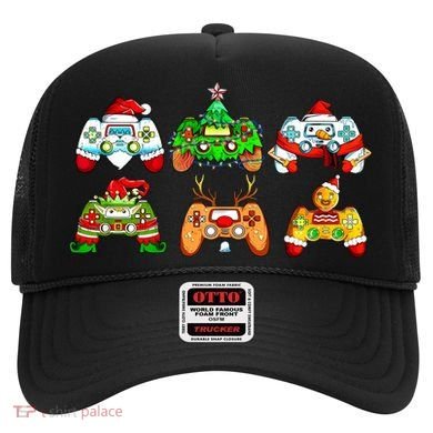 Video Game Controller Christmas Santa Hat Gamer Gift Hat