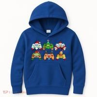 Video Game Controller Christmas Santa Hat Gamer Gift Kids Hoodie thumb 0