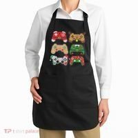 Video Game Controller Christmas Santa Hat Gamer Boys  Apron thumb 2