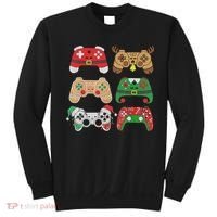 Video Game Controller Christmas Santa Hat Gamer Boys  Sweatshirt thumb 0