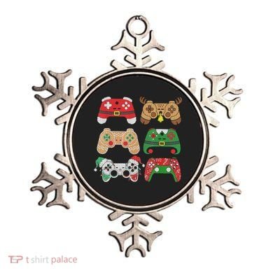 Video Game Controller Christmas Santa Hat Gamer Boys  Ornament