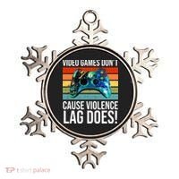 Video Games Don't Cause Violence Lag Does Ornament thumb 0