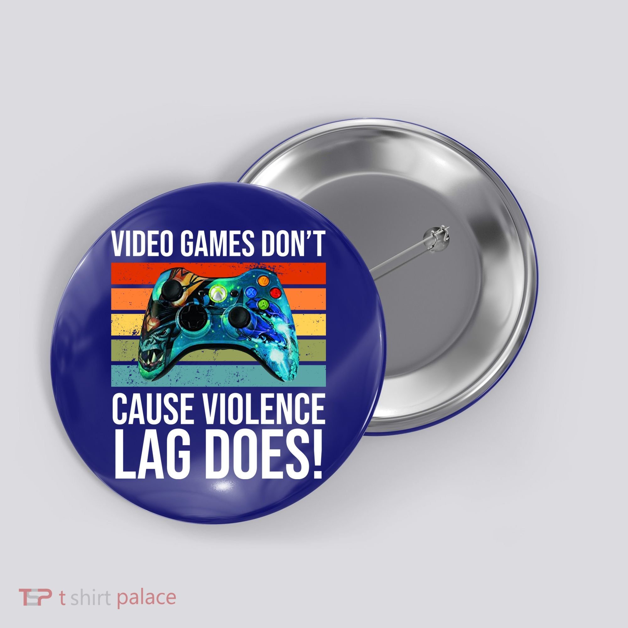 Video Games Don't Cause Violence Lag Does Button