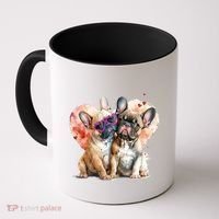 Valentines Gift Day Gift And Funny French Bulldog Gift Coffee Mug thumb 0