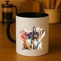 Valentines Gift Day Gift And Funny French Bulldog Gift Coffee Mug thumb 4
