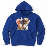 Valentines Gift Day Gift And Funny French Bulldog Gift Hoodie thumb 0