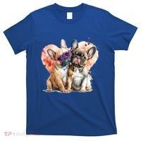 Valentines Gift Day Gift And Funny French Bulldog Gift T-Shirt thumb 0