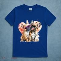 Valentines Gift Day Gift And Funny French Bulldog Gift T-Shirt thumb 5