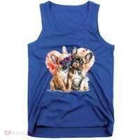 Valentines Gift Day Gift And Funny French Bulldog Gift Tank Top thumb 0