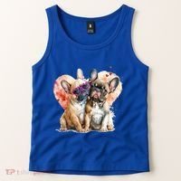Valentines Gift Day Gift And Funny French Bulldog Gift Tank Top thumb 2