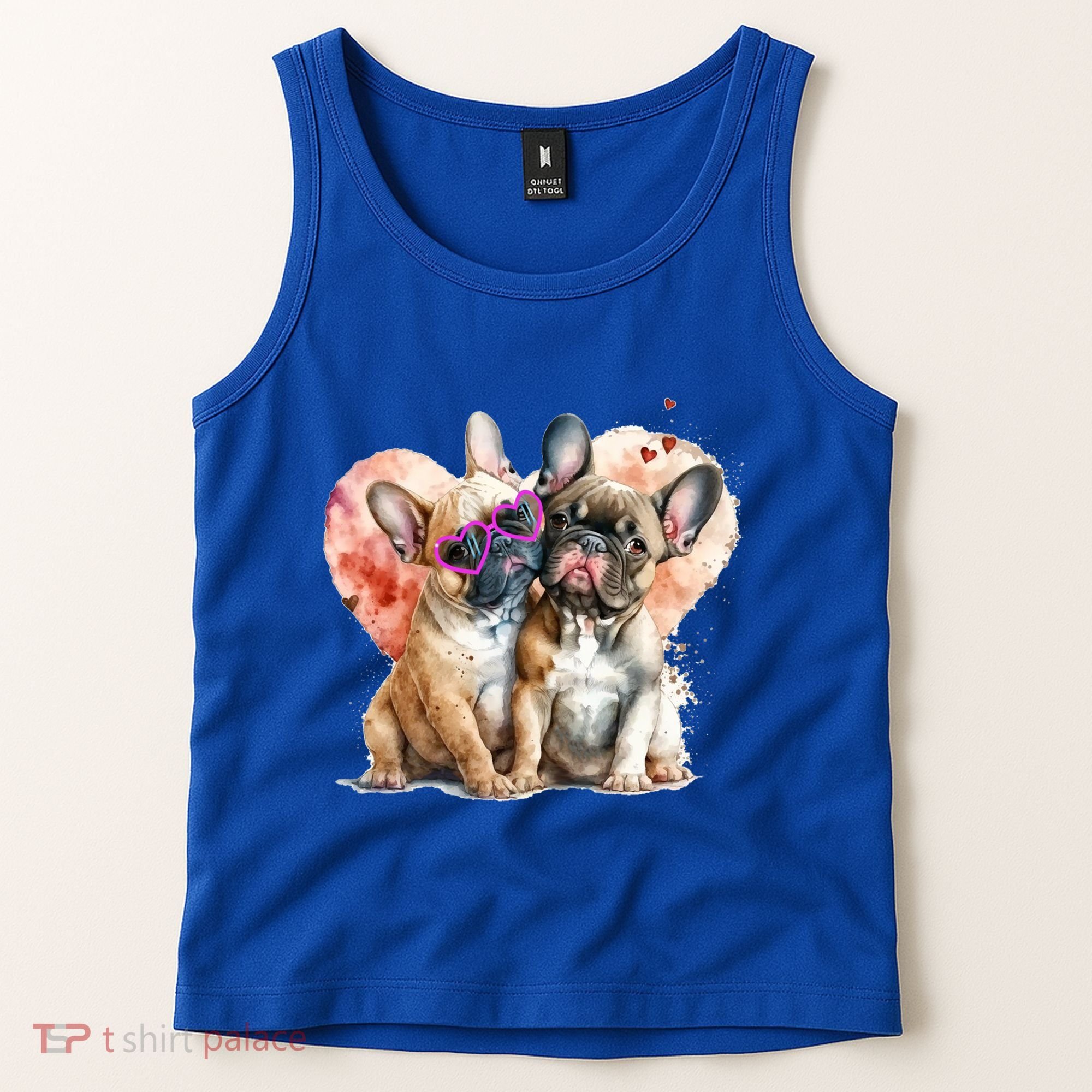 Valentines Gift Day Gift And Funny French Bulldog Gift Tank Top