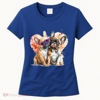 Valentines Gift Day Gift And Funny French Bulldog Gift Women's T-Shirt thumb 0