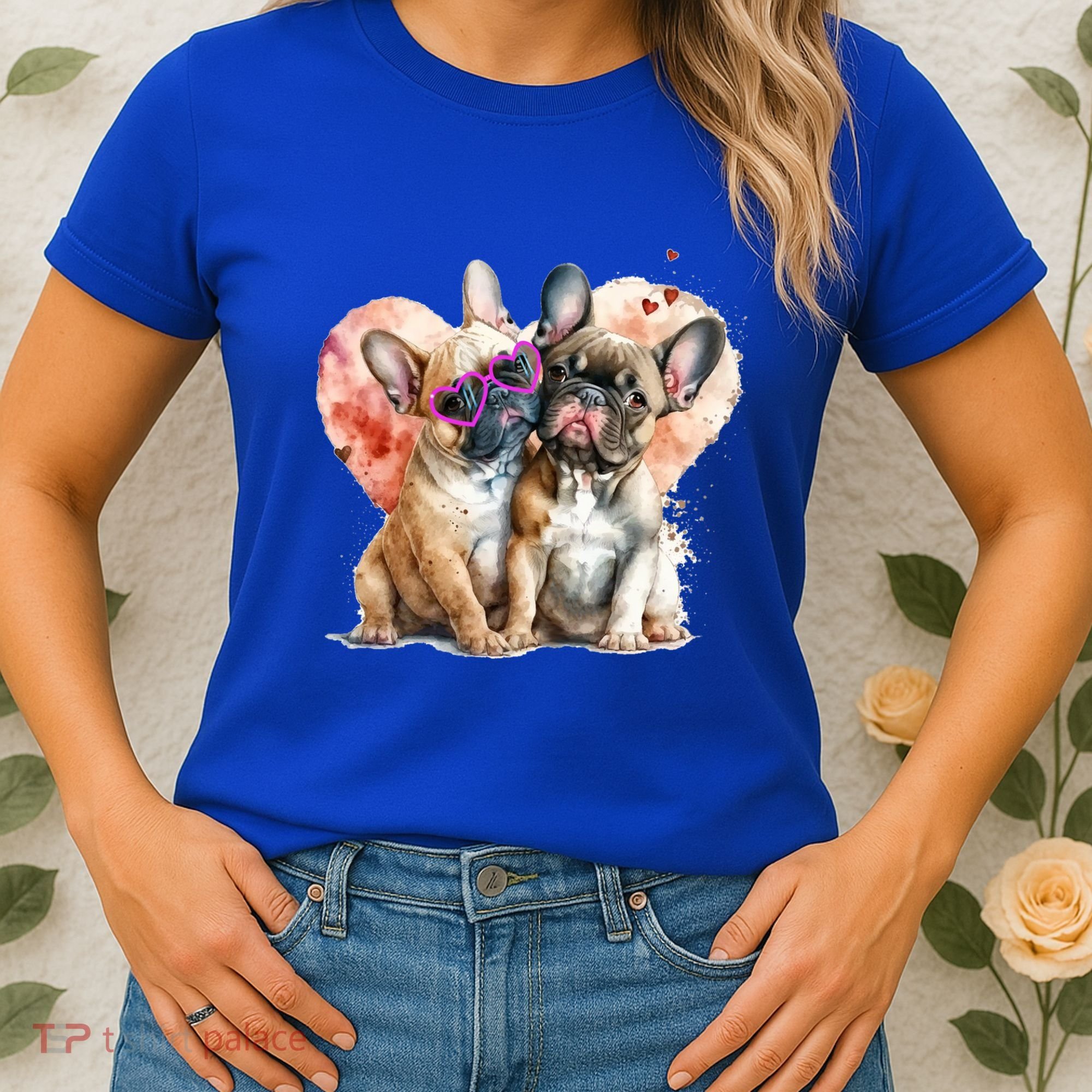Valentines Gift Day Gift And Funny French Bulldog Gift Women's T-Shirt
