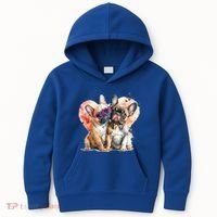 Valentines Gift Day Gift And Funny French Bulldog Gift Kids Hoodie thumb 0