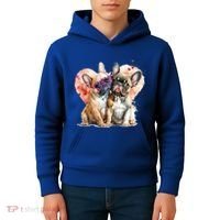 Valentines Gift Day Gift And Funny French Bulldog Gift Kids Hoodie thumb 4