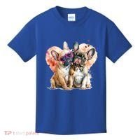 Valentines Gift Day Gift And Funny French Bulldog Gift Kids T-Shirt thumb 0