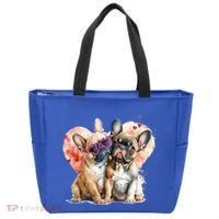 Valentines Gift Day Gift And Funny French Bulldog Gift Tote Bag thumb 0