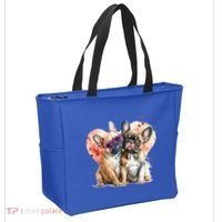 Valentines Gift Day Gift And Funny French Bulldog Gift Tote Bag thumb 2