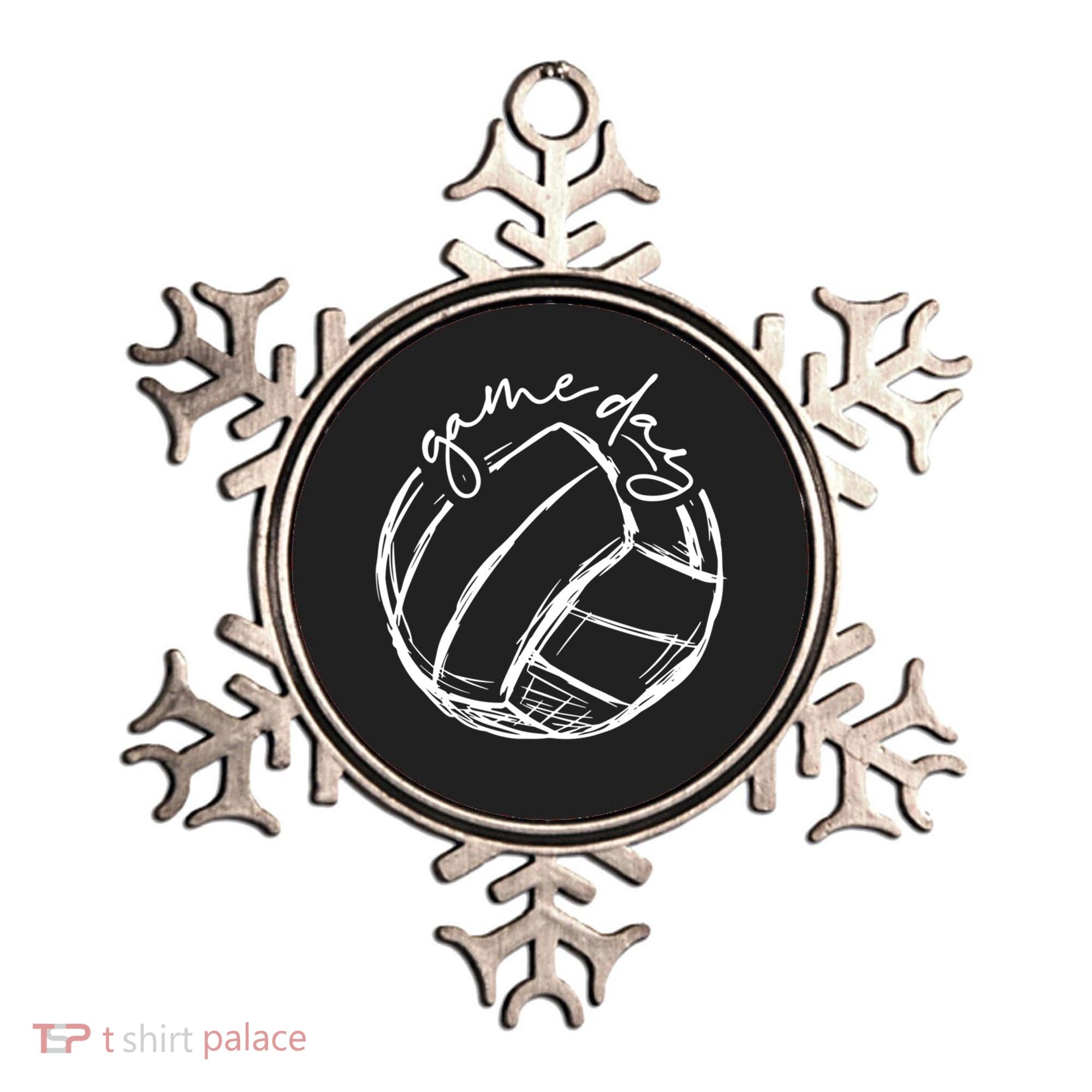 Volleyball Game Day Funny Gift For Volleyball Lovers Gift Ornament