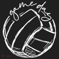 Volleyball Game Day Funny Gift For Volleyball Lovers Gift Golf Towel thumb 3