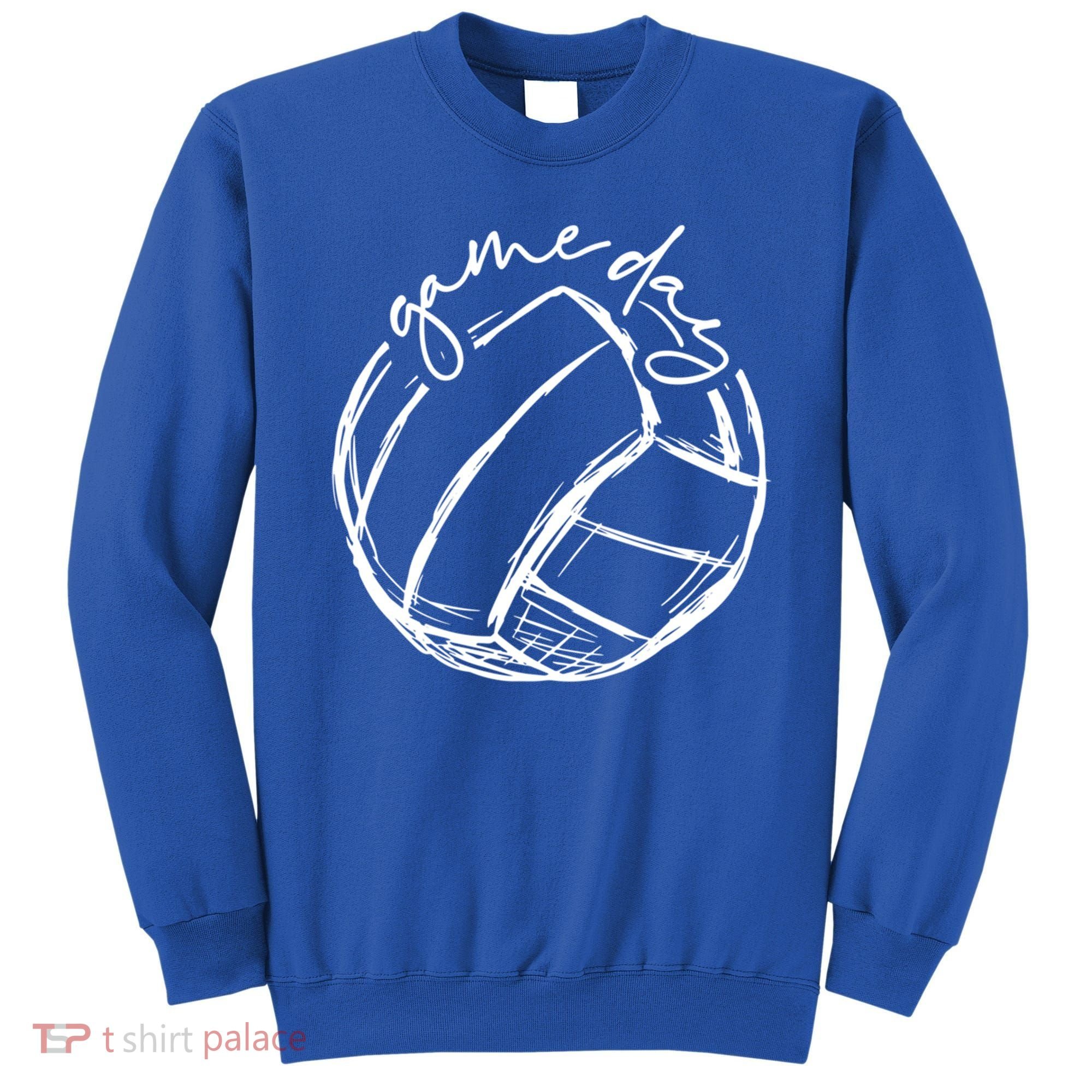 Volleyball Game Day Funny Gift For Volleyball Lovers Gift Sweatshirt