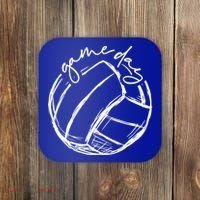Volleyball Game Day Funny Gift For Volleyball Lovers Gift Coaster thumb 0